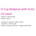 H Cup Bodysuit with Arms