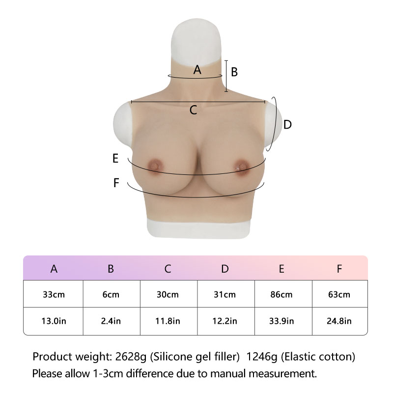Small F Cup Breasts With Hollow-out Back 
