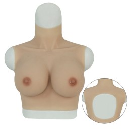 Small F Cup Breasts With Hollow-out Back 