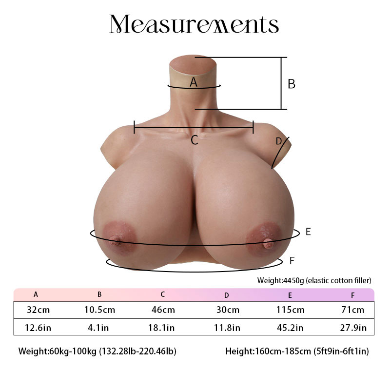 Sexy S Cup Breast Forms