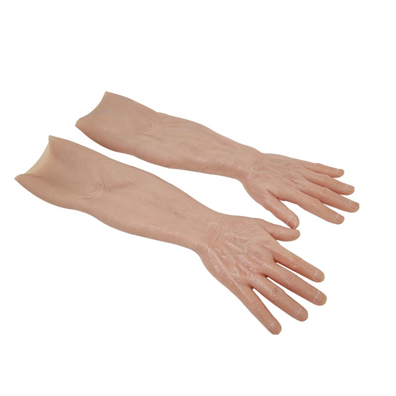 Realistic Silicone Male Gloves
