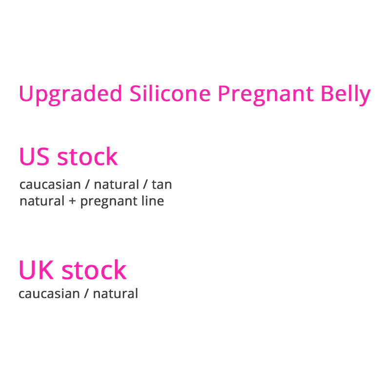 Upgraded Silicone Fake Pregnant Belly 8-9 Months