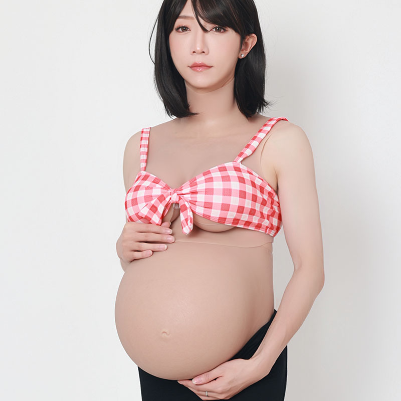 Upgraded Silicone Fake Pregnant Belly 8-9 Months