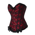 Corset Lace Overbust Lace up Bustier Shapewear Outfit