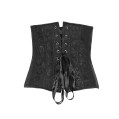 Jacquard waist clip for abdomen corset