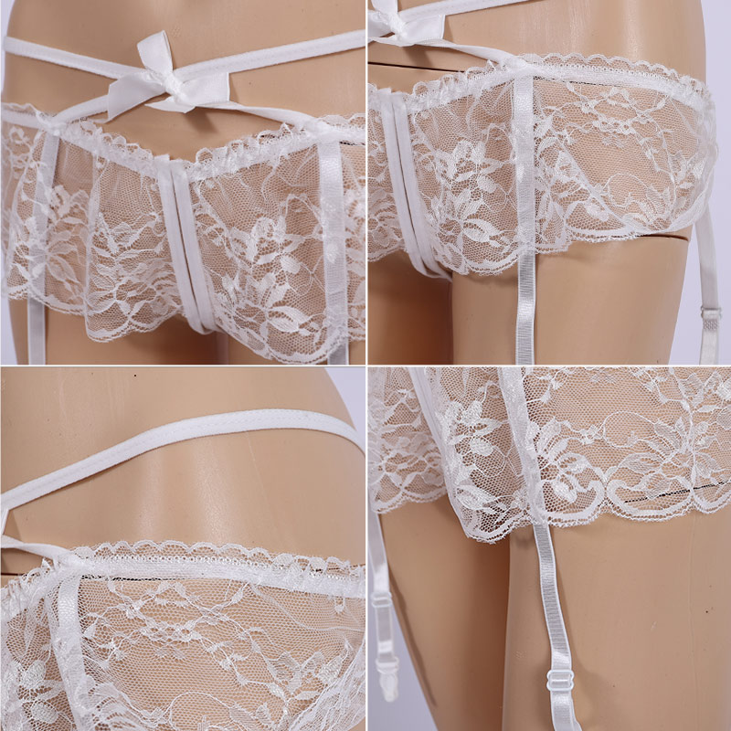 Lace Garter Belt - 004