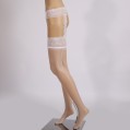 White Lace Garter Belt - 021