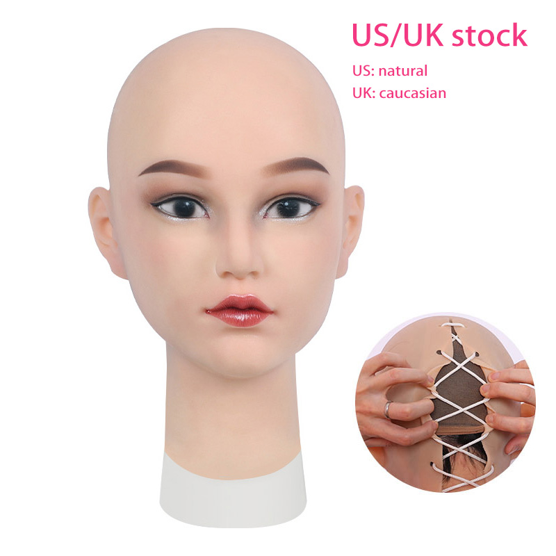 Lily Silicone Mask with Lace-up Back