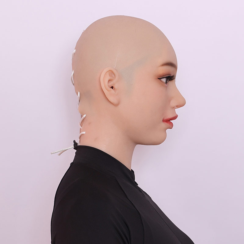 Lily Silicone Mask with Lace-up Back