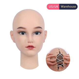 Lily Silicone Mask with Lace-up Back Lily Silicone Mask with Lace-up Back
