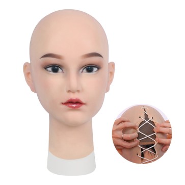 Lily Silicone Mask with Lace-up Back