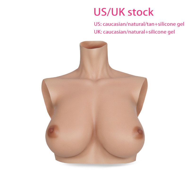 H Cup Breasts East West Shape