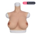 H Cup Breasts East West Shape