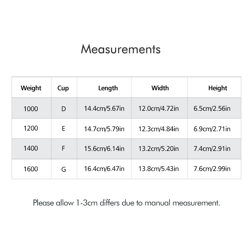Waterdrop Silicone Breast Forms