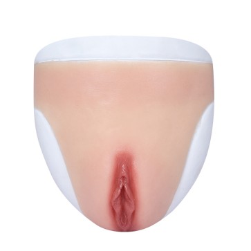 Large Fake Silicone Vagina Thong X1