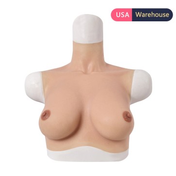 C Cup Breasts East West Shape