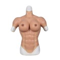 Realistic Silicone Breasts with Strong Abs