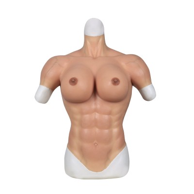 Realistic Silicone Breasts with Strong Abs