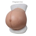 H Cup Silicone Breast Forms + Silicone Twins Pregnant Belly