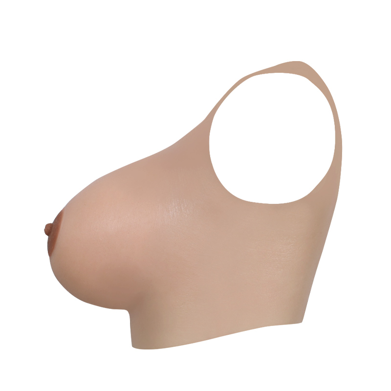  D Cup Breast Forms Round Neck