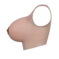 G Cup Breast Forms Round Neck