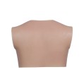 C Cup Breast Forms Round Neck