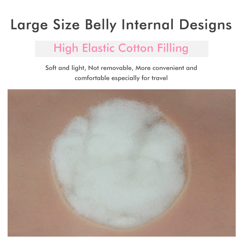 Upgraded Silicone Pregnant Belly with Velcro