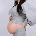 Upgraded Silicone Pregnant Belly with Velcro