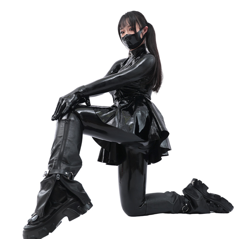 Glossy D Cup Silicone Bodysuit