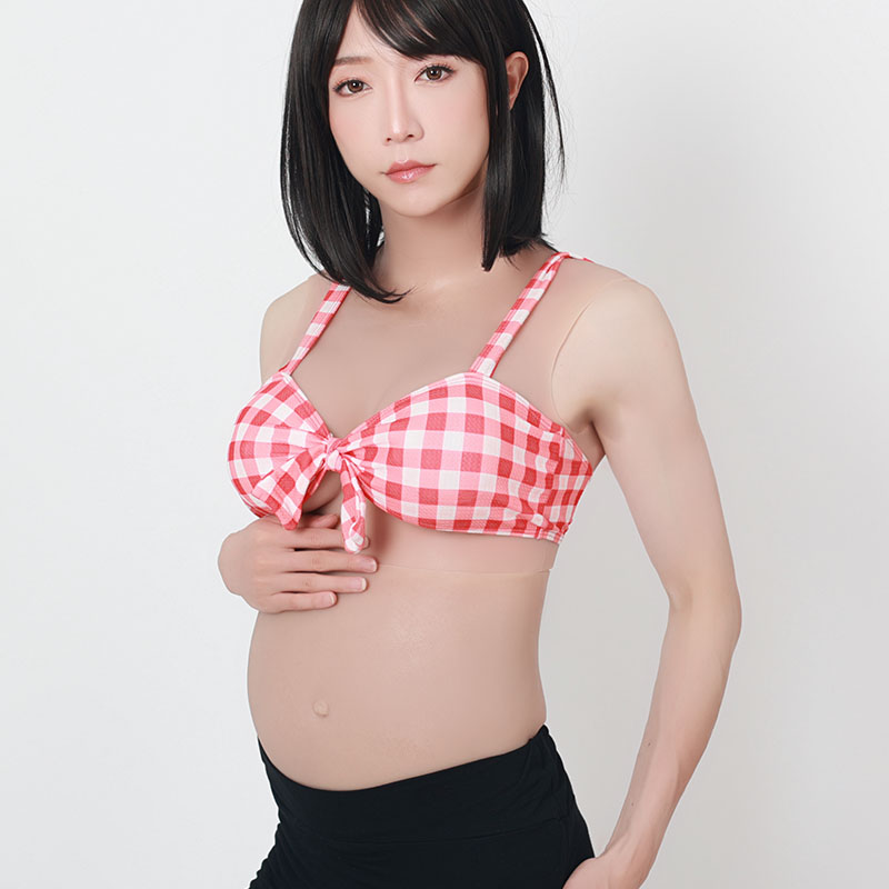 Upgraded Silicone Fake Pregnant Belly 3-5 Months