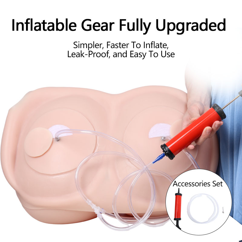  G Cup Silicone Inflatable Breast Forms