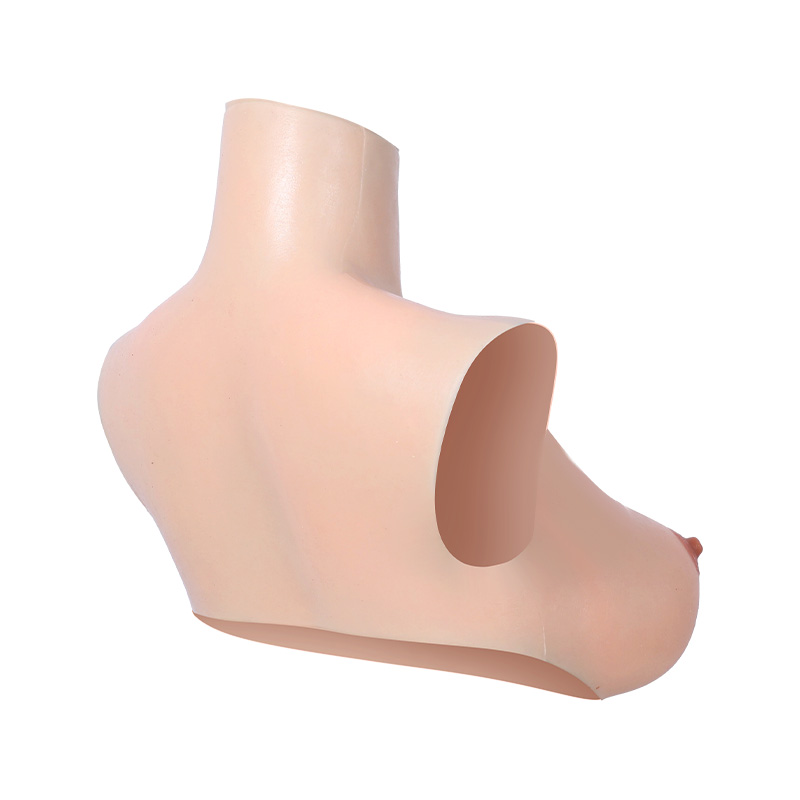 D Curve Silicone Breast Plate Bottom Free East West Shape