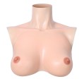 D Curve Silicone Breast Plate Bottom Free East West Shape
