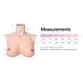 D Curve Silicone Breast Plate Bottom Free East West Shape