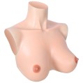 D Curve Silicone Breast Plate Bottom Free East West Shape