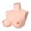 D Curve Silicone Breast Plate Bottom Free East West Shape