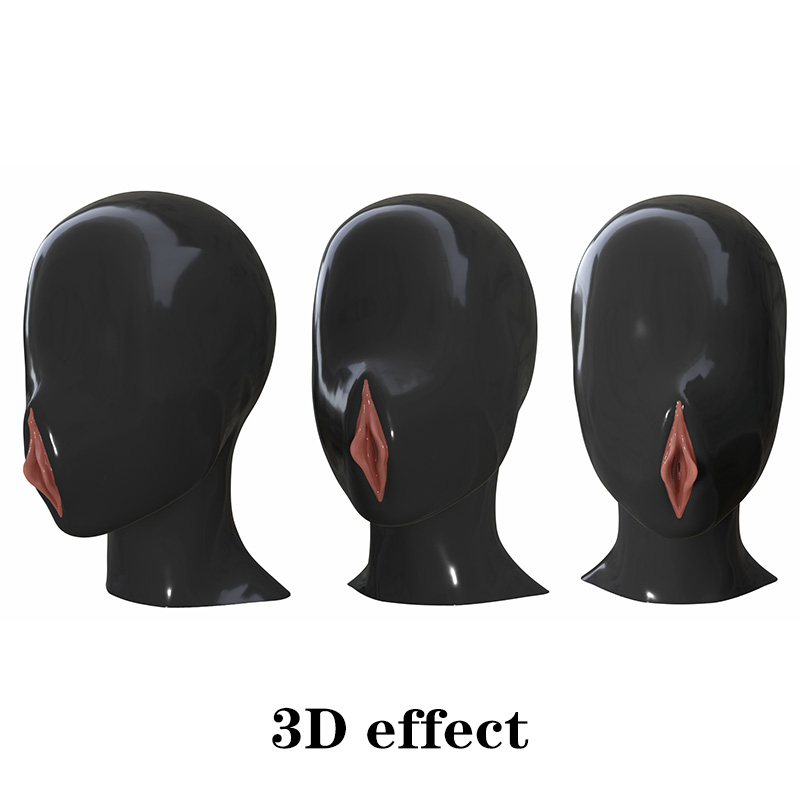 Black Vagina Silicone Mask