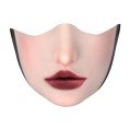 Open-Mouth Silicone Half Mask