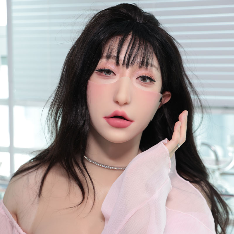 Open-Mouth Silicone Half Mask