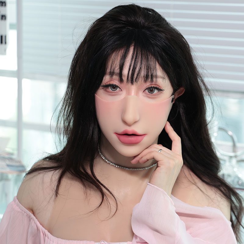 Open-Mouth Silicone Half Mask