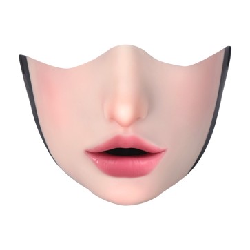 Open-Mouth Silicone Half Mask