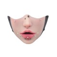 Fetish Stitch Half Mask