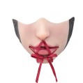 Fetish Stitch Half Mask