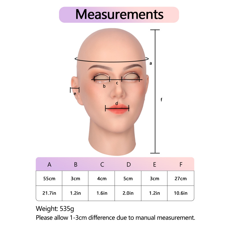 Scarleta Masks with Hair