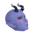 Lilith Succubus Silicone Mask – Purple Edition