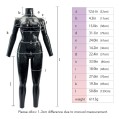 Serpentine Texture D-Cup Silicone Bodysuit With Anal Hole