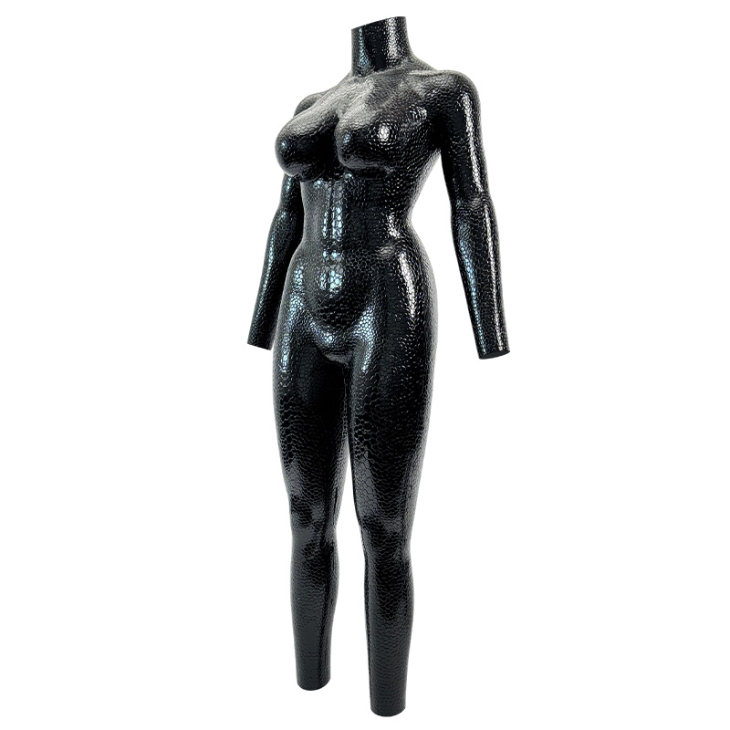 Serpentine Texture D-Cup Silicone Bodysuit With Anal Hole