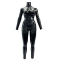 Serpentine Texture D-Cup Silicone Bodysuit With Anal Hole