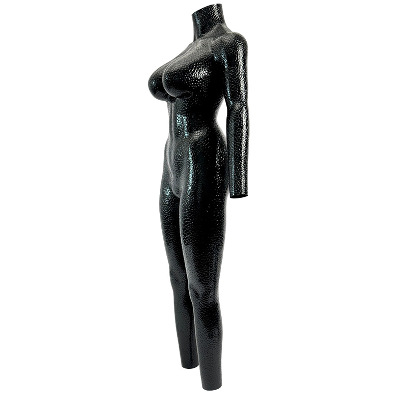 Serpentine Texture D-Cup Silicone Bodysuit With Anal Hole