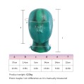 Serpentine Texture Teal Silicone Hood